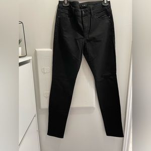 Joe’s Jeans black mid rise The Skinny jeans size 29